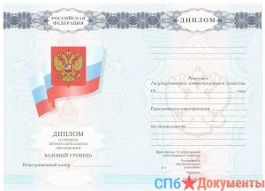 Диплом техникума 2007-2010
